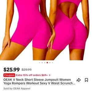 Famous TikTok scrunch butt romper body suit